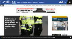 Desktop Screenshot of cambridge-news.co.uk